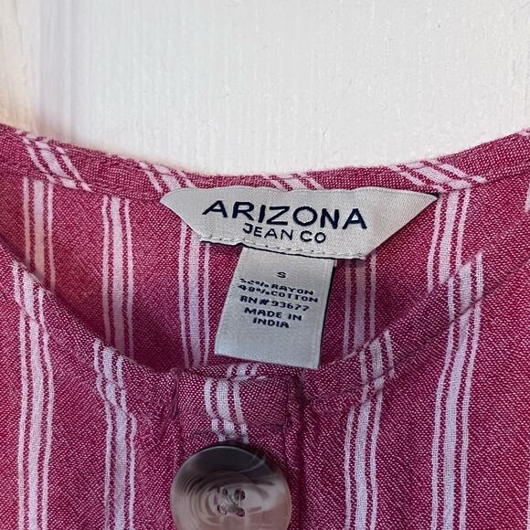 Arizona Jean Co. Pinstriped Tank Top - Size S - NWT - Picture 2 of 4